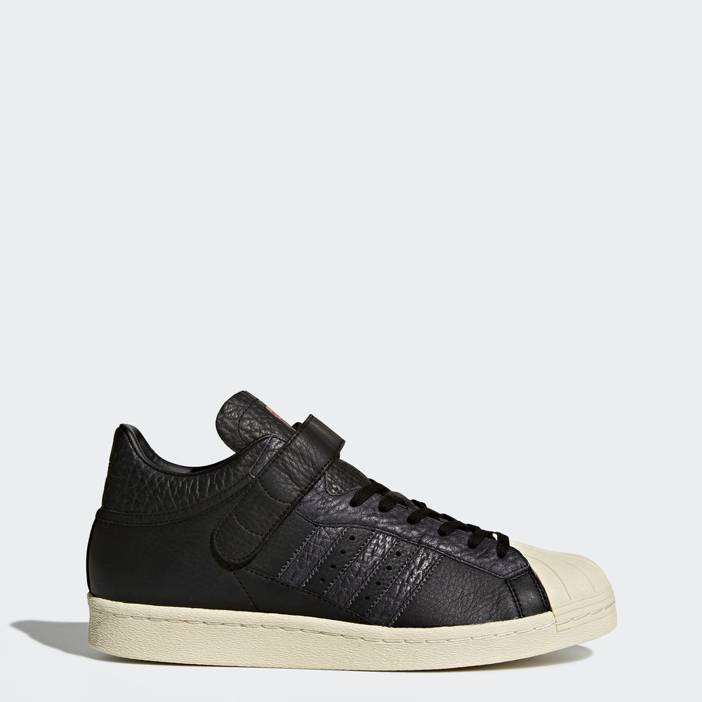 Adidas Pro Shell 80s - Originals γυναικεια - Μαυρα/Μαυρα/Ασπρα,Μέγεθος: EU 36 – 54 2/3 (526VHZIS)